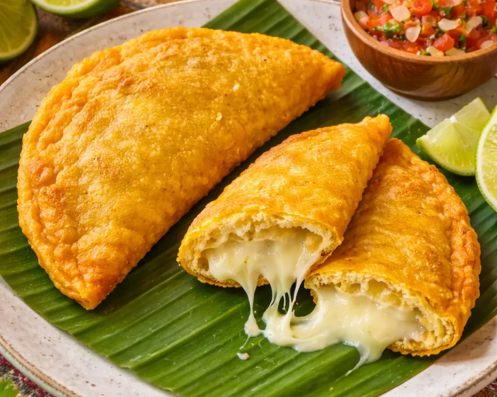 Empanada de Verde rellena de queso